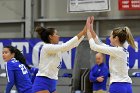 Volleyball vs Babson  Wheaton Women's Volleyball vs Babson College. - Photo by Keith Nordstrom : Wheaton, Volleyball, VB